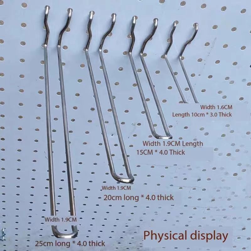 Metal wood plastic Pegboard Hooks Accessories Supplier for Retail -Morshopfitting (2)