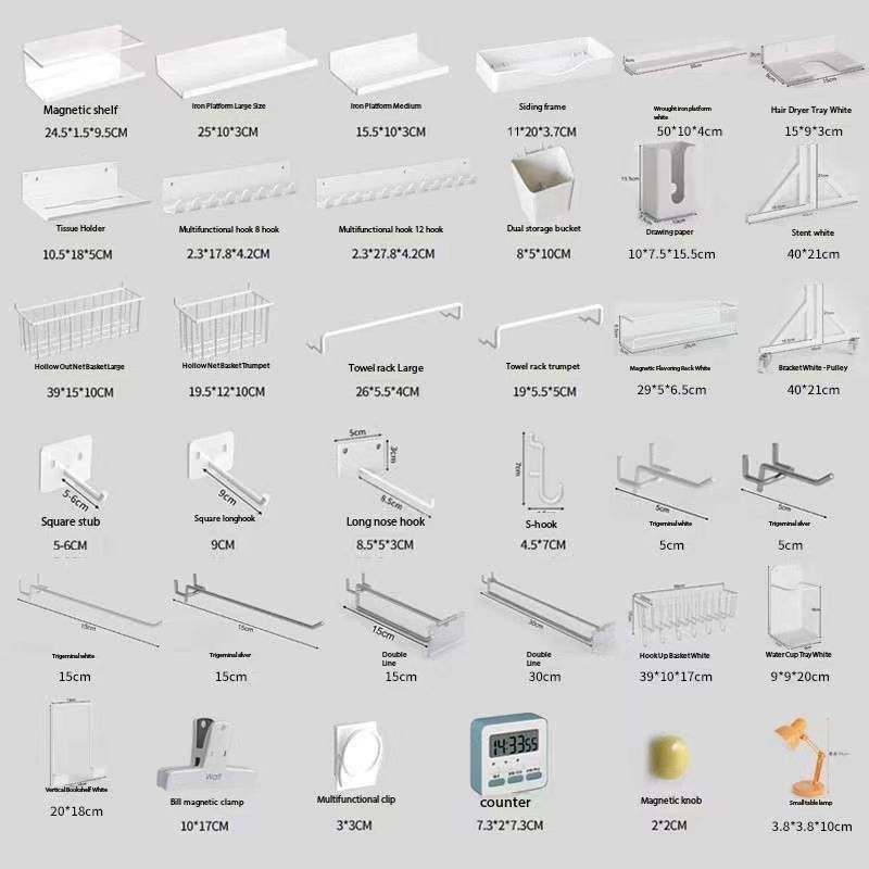 Metal wood plastic Pegboard Hooks Accessories Supplier for Retail -Morshopfitting (38)