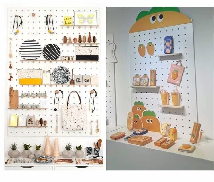 Pegboard for Convenience Boutique Snack Gondola Retail store -Morshopfitting (10)