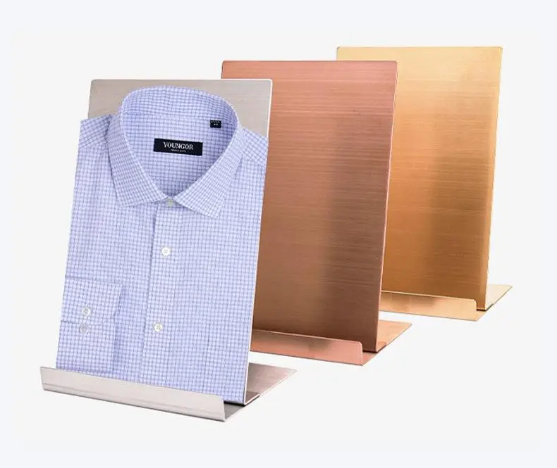 t shirt display rack wholesale retail boutique shop steel garment display rack- Morshopfitting (28)