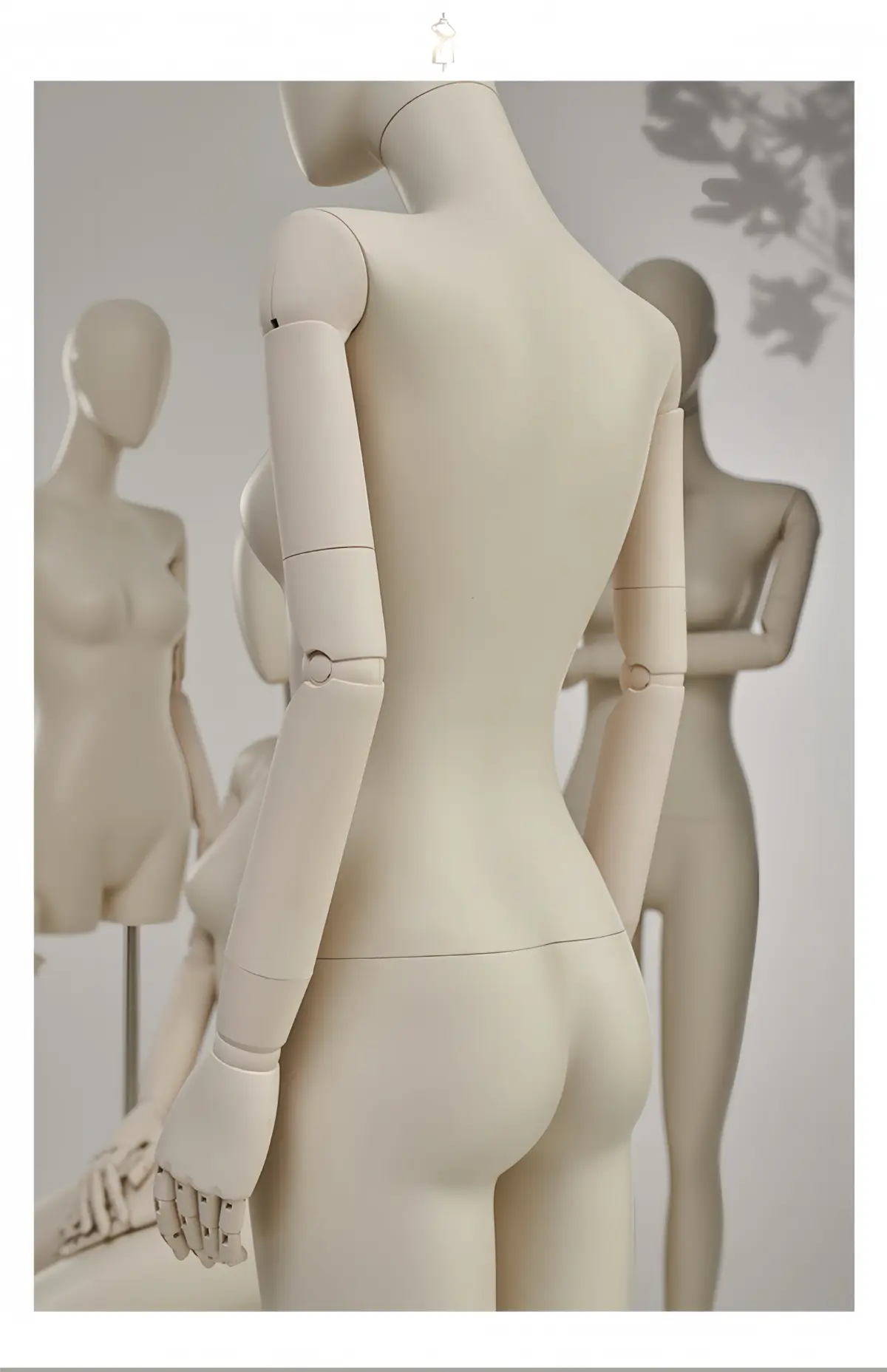 Adjustable Wooden Arm Female Mannequin Collection (3)