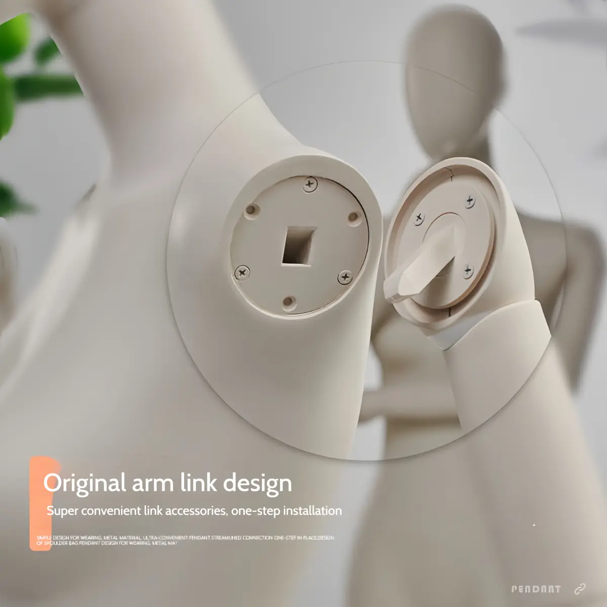 Adjustable Wooden Arm Female Mannequin Collection (5)