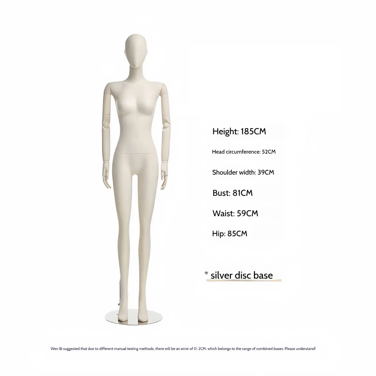 Adjustable Wooden Arm Female Mannequin Collection (8)