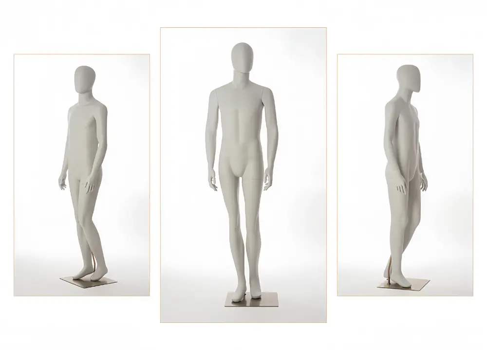 Gray standing seated half-length adjustable male mannequin visual merchandising female and male clothes mannequin for sale in storefront window display Wholesale Bulk Factory Richenma ( (7) Gray standing seated half-length adjustable male mannequin visual merchandising female and male clothes mannequin for sale in storefront window display Wholesale Bulk Factory Richenma ( (7)