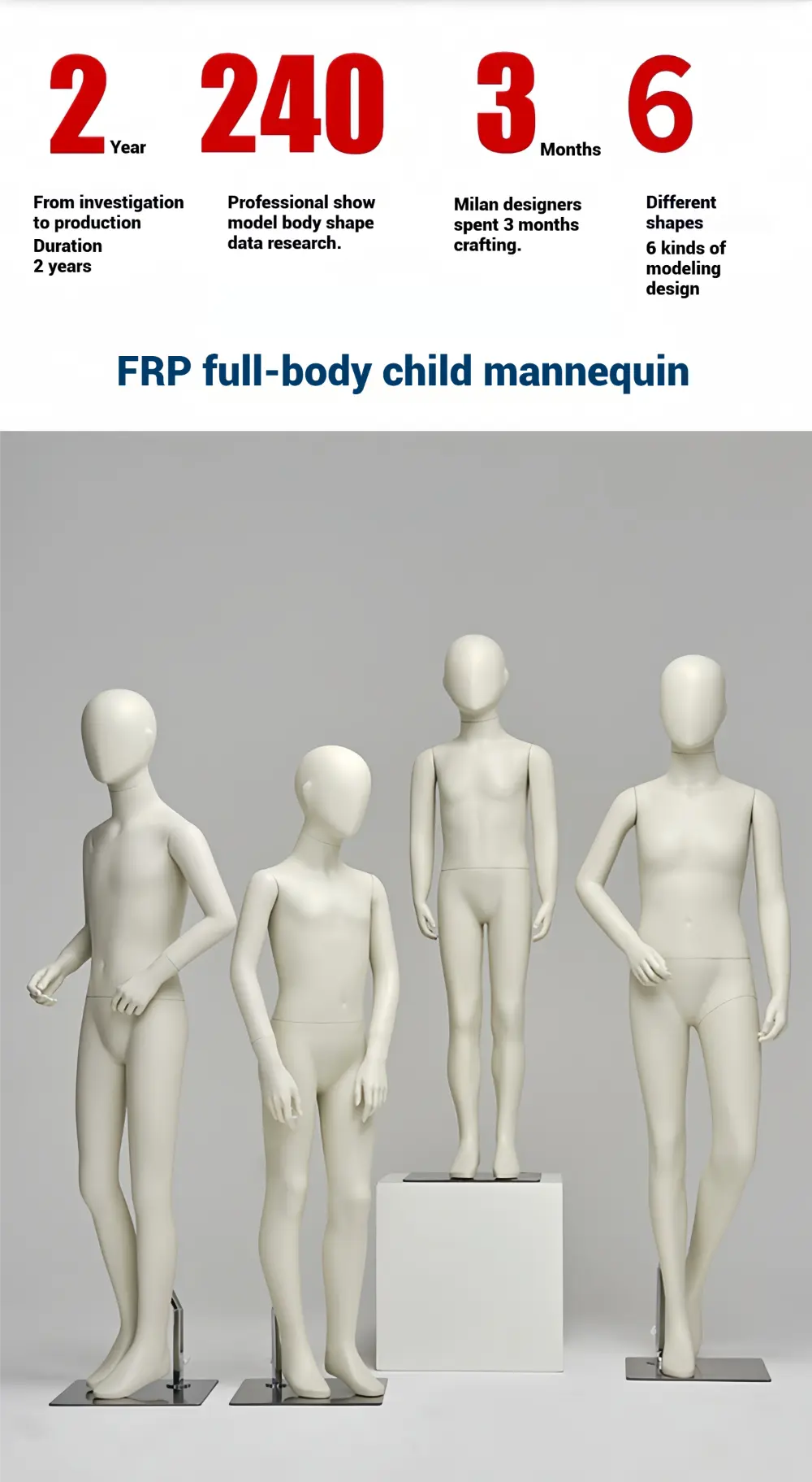 child mannequin full body visual merchandising clothes mannequin for sale in storefront window display Wholesale Bulk Factory - Richenmannequin A Mannequin Wholesale Factory (2) child mannequin full body visual merchandising clothes mannequin for sale in storefront window display Wholesale Bulk Factory - Richenmannequin A Mannequin Wholesale Factory (9)