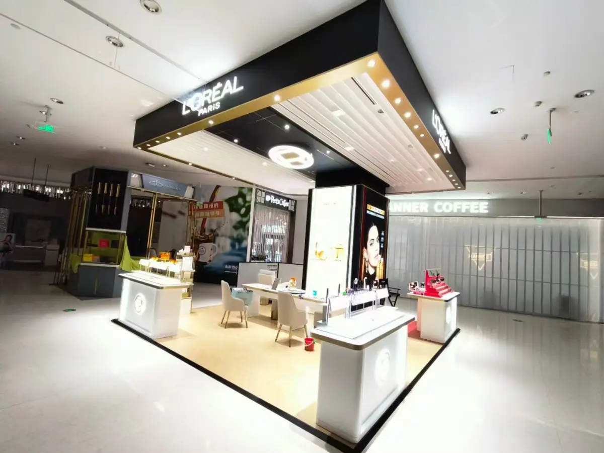L'Oreal Cosmetic Store Fixtures Customization -Morshopfitting (8) L'Oreal Cosmetic Store Fixtures Customization -Morshopfitting (1)