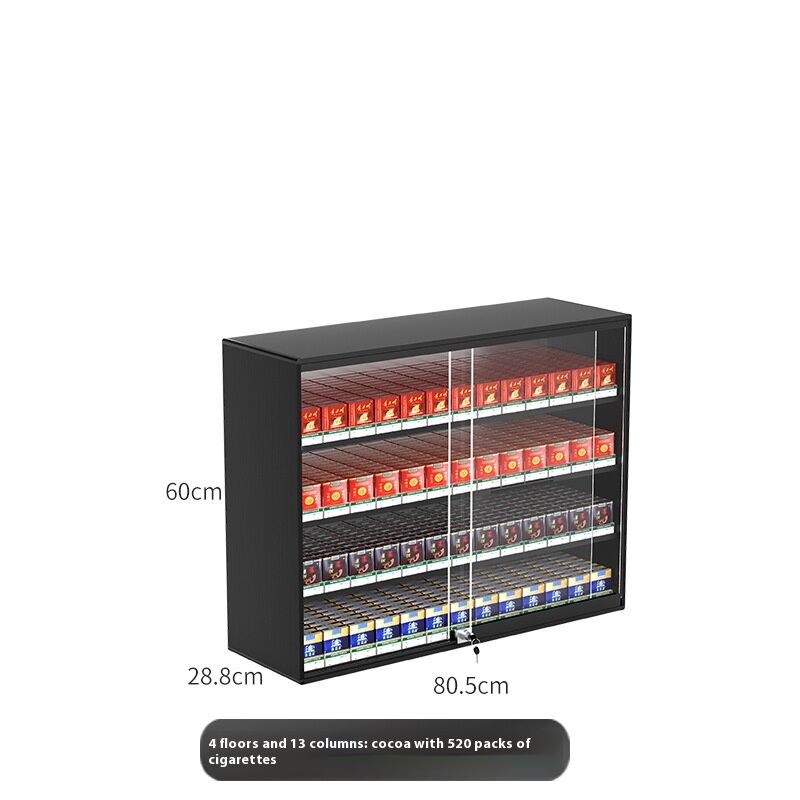 Cigarette display cabinet – Morshopfitting