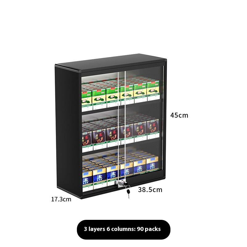 Cigarette display cabinet – Morshopfitting