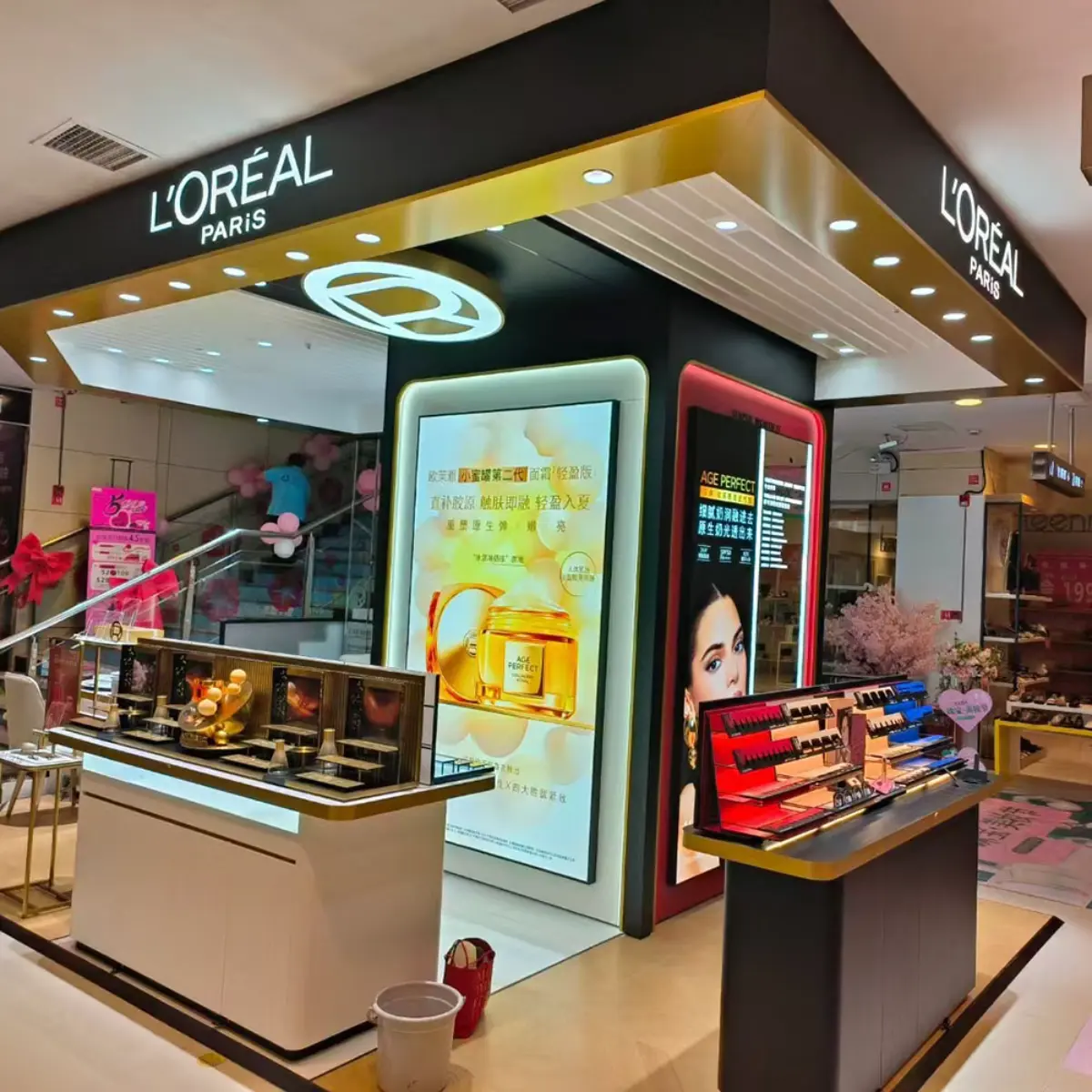 L'Oreal Cosmetic Store Fixtures Customization -Morshopfitting (14)